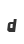 d