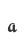 a