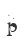 p