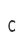 C