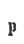 p
