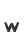 w