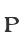 P