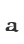 a