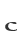 c