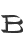 B