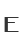 E