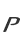 P