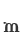 m
