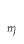 m