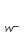 w