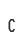 C