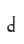 d