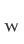 w