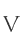 V