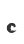 c