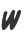 w