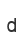 d