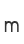 m