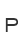 P