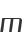 m