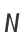 N