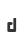 d