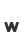 w