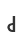 d