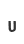 u