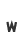 w