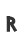 R