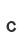 c