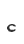 c
