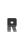 R