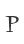 P