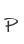 P