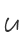U
