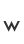 w