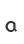 a