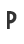 p
