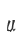 u