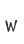 w