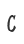 C
