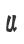 U