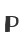 P