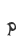 p