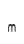 m