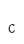 c