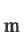 m